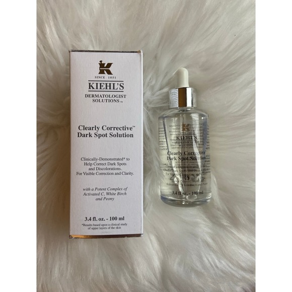 Kiehls Clearly Corrective Dark Spot Serum Jumbo Size‎ 3.4fl oz/ 100ml